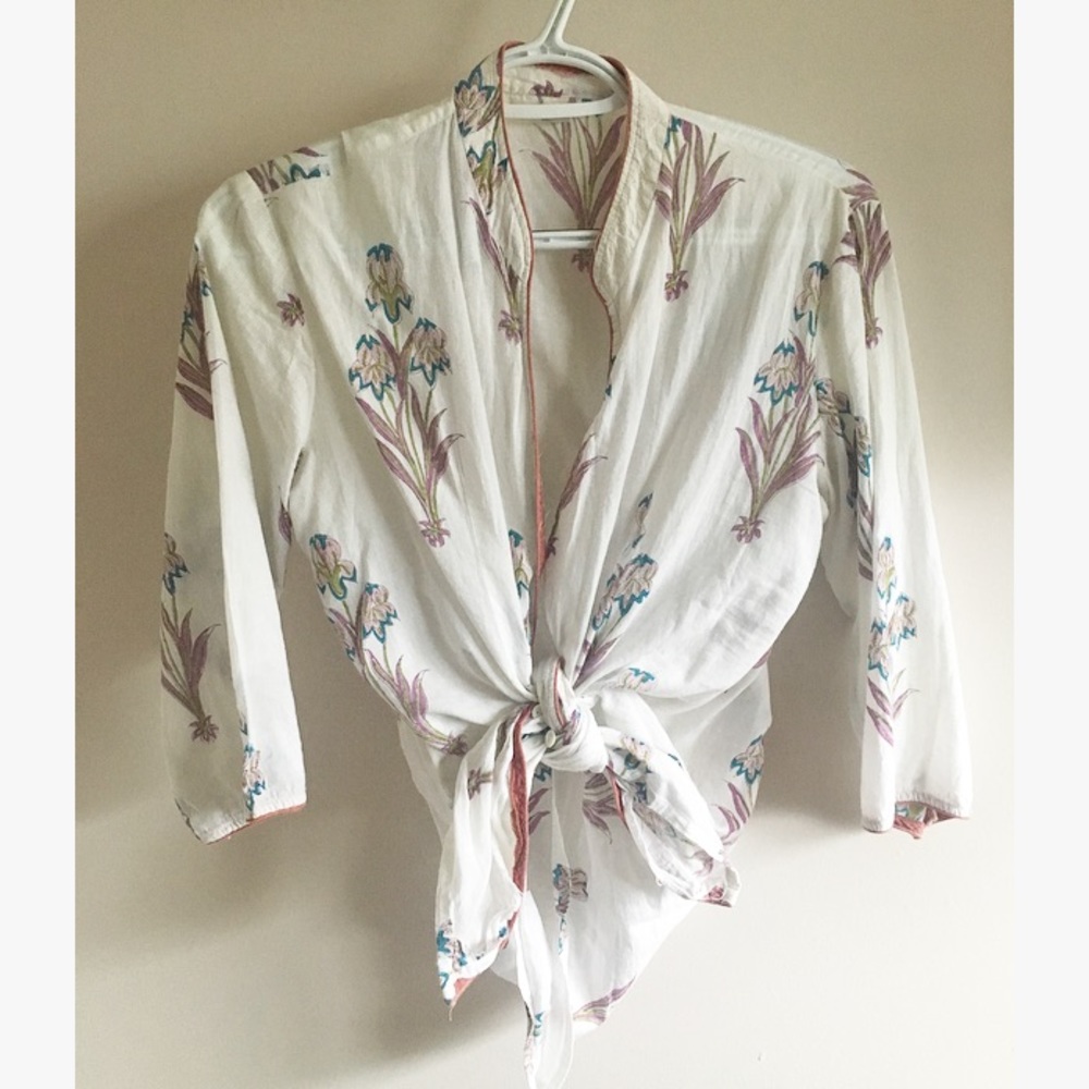 Floral Button Down